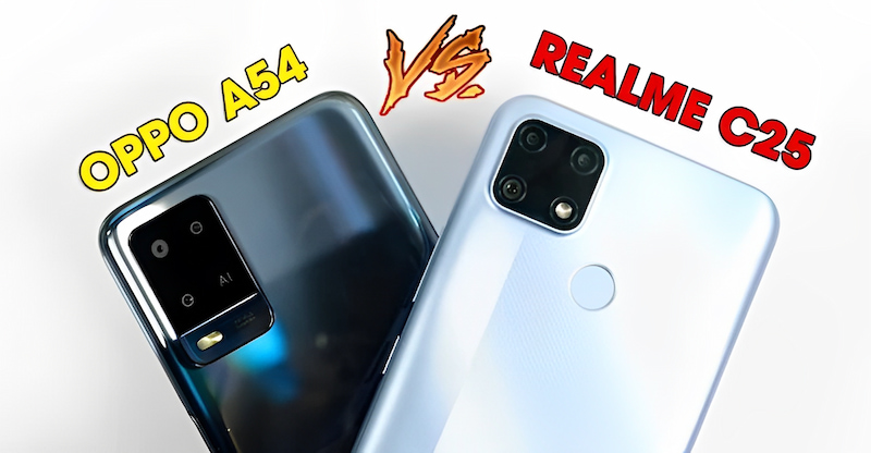 Realme và OPPO cái nào tốt hơn? So sánh OPPO A54 và Realme C25