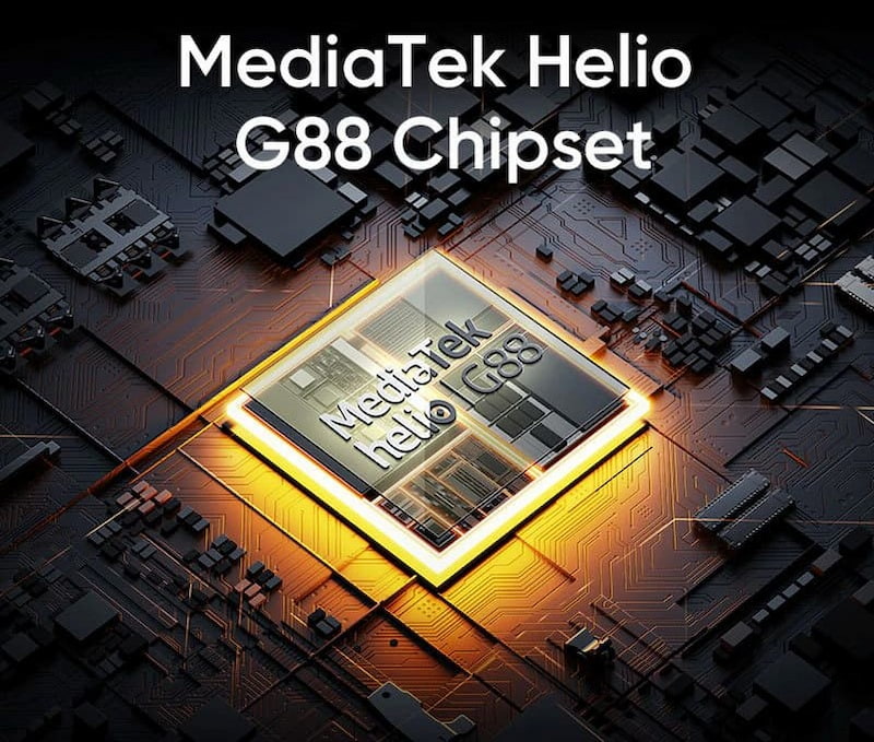 Redmi 12 được trang bị con chip MediaTek Helio G88