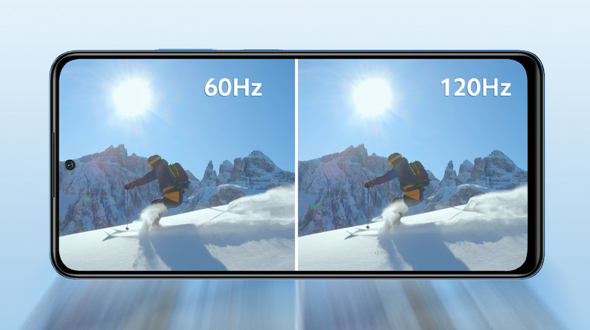 Redmi Note 12 Pro 4G có tần số quét màn hình 120Hz