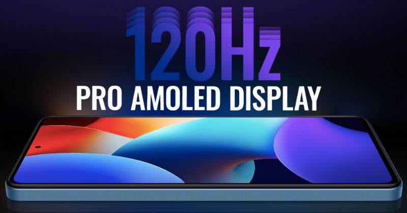 Redmi Note 12 Pro 5G sở hữu màn hình có tần số quét 120Hz
