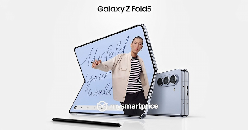 Rò rỉ hình ảnh của Galaxy Z Fold5 trước thềm ra mắt