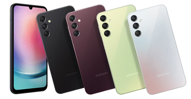 Samsung Galaxy A24 ra mắt với những phiên bản màu ấn tượng