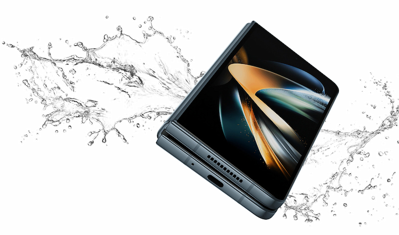 Samsung Galaxy Z Fold4 được trang bị chuẩn kháng nước IPX8