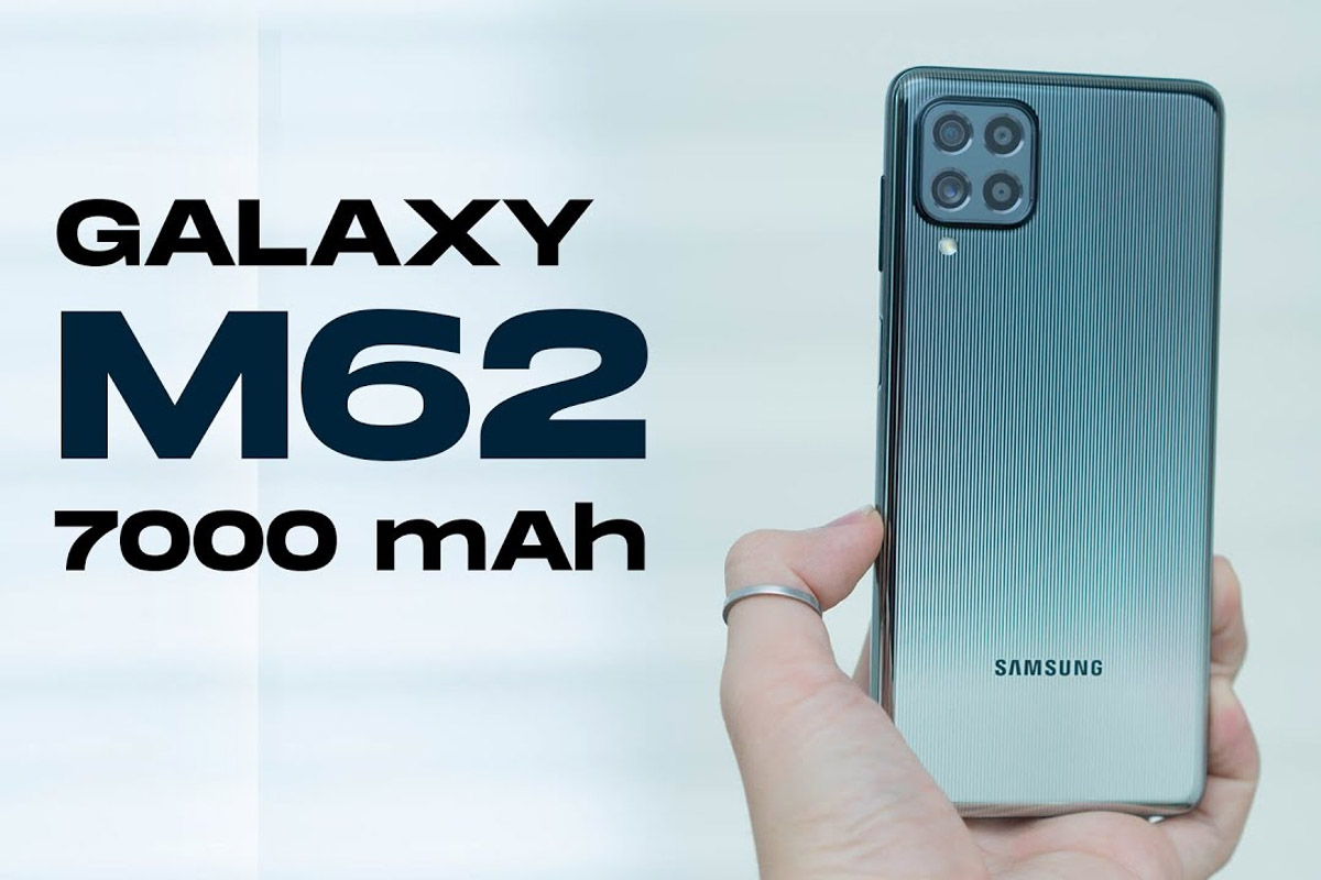 Samsung Galaxy M62 có dung lượng pin lên đến 7000mAh