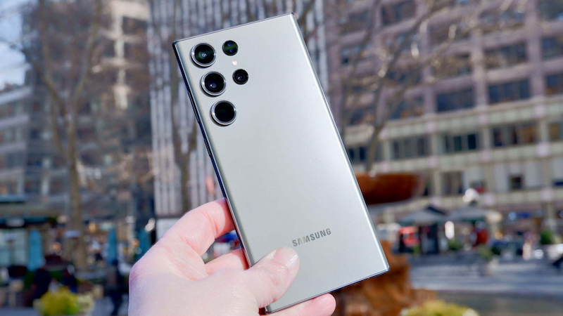 Samsung Galaxy S23 Ultra sở hữu thiết kế vuông vức đẹp mắt