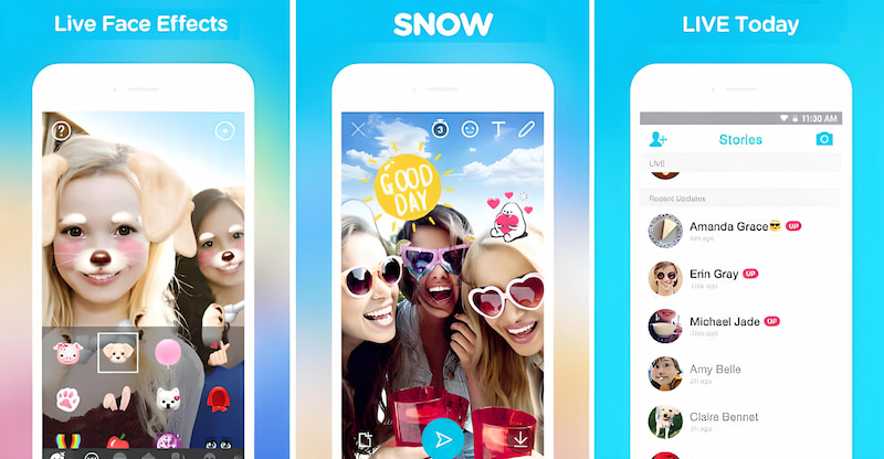 Selfie chuẩn nét cùng ứng dụng Snow