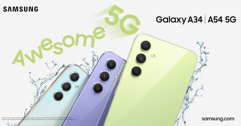 Sự kiện ra mắt Samsung Galaxy A34 và Galaxy A54 5G