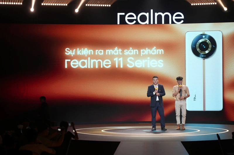 Sự kiện ra mắt sản phẩm Realme 11 Series tại Việt Nam