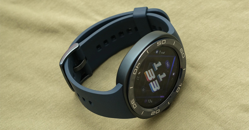 Thiết kế dạng tròn của đồng hồ thông minh Huawei Watch GT Cyber