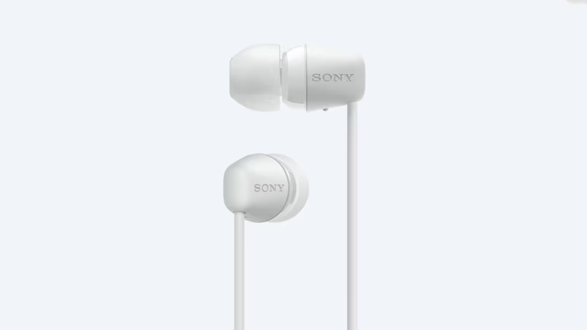 Thiết kế đệm tai mềm mại linh hoạt của tai nghe Sony C200