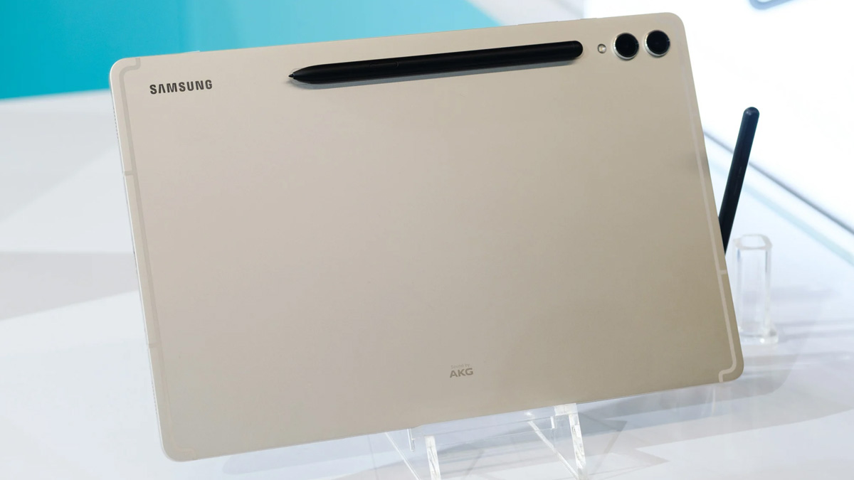 Thiết kế mỏng nhẹ của Galaxy Tab S9 Plus 5G