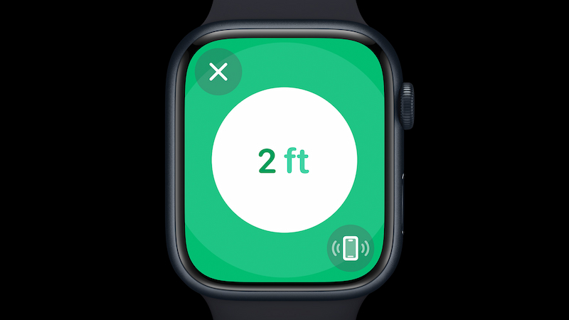 Tìm iPhone chính xác hơn với Apple Watch Series 9