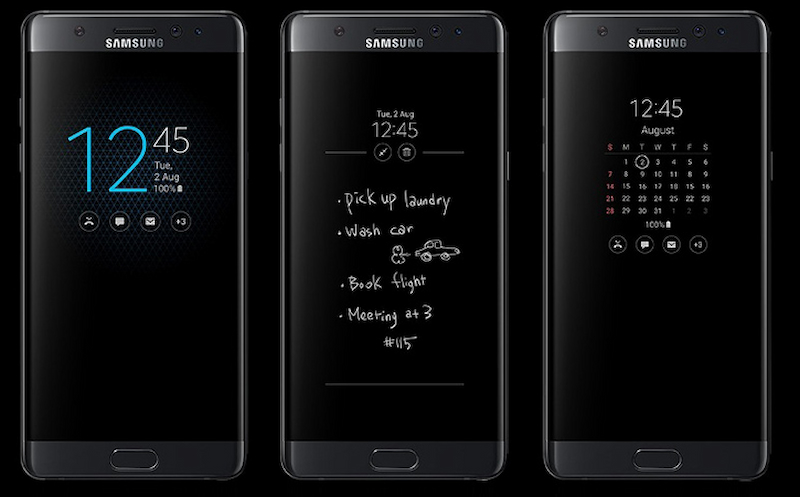 Tính năng Always-On Display trên Samsung