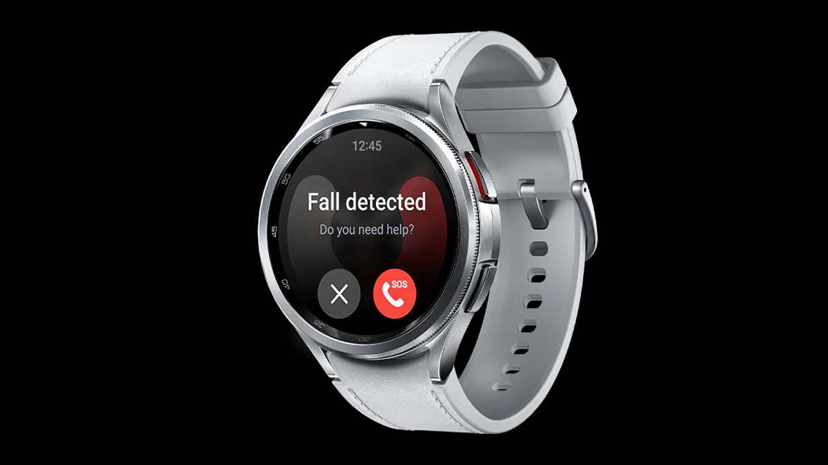 Tính năng phát hiện té ngã và cảnh báo an toàn của Galaxy Watch6 Classic