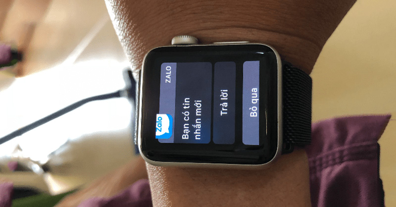 Vì sao Apple Watch không nhận cuộc gọi Zalo