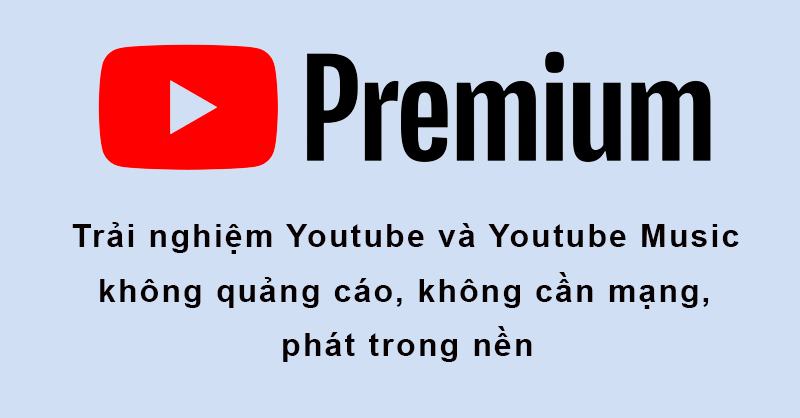 Youtube Premium lậu không có đủ tính năng