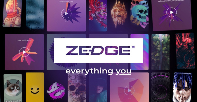 Zedge có thể tải xuống miễn phí và hỗ trợ đa dạng các loại ảnh động