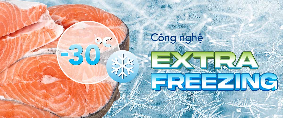 Extra Freezing đông sâu tới -30°C