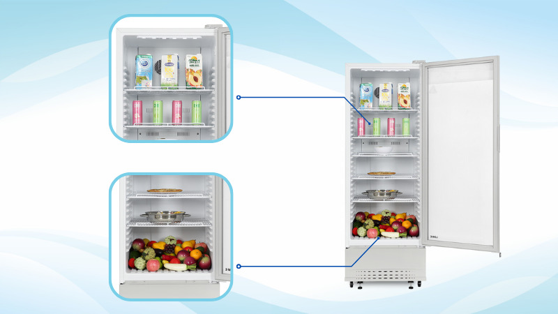 Sắp xếp thực phẩm một cách khoa học để hơi lạnh lưu thông trong tủ