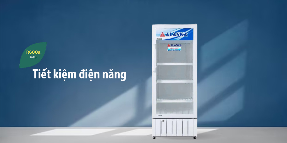 Sử dụng Gas R600A, tiết kiệm điện năng