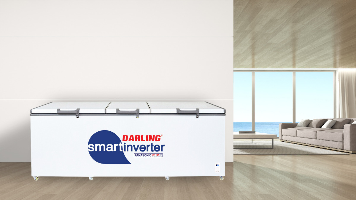 Tủ Đông Darling Inverter 1400 Lít DMF-1279ASI sở hữu thiết kế tối giản