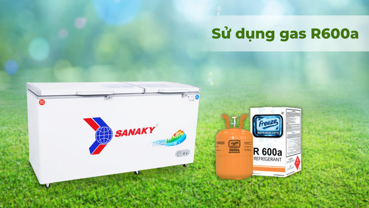 Gas R600a giúp nâng cao hiệu suất làm lạnh của tủ