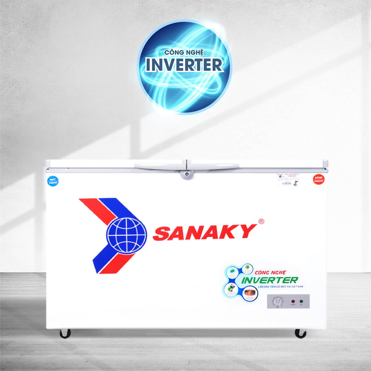 Tủ Đông Mát Sanaky VH-4099W3 được tích hợp công nghệ Smart Inverter