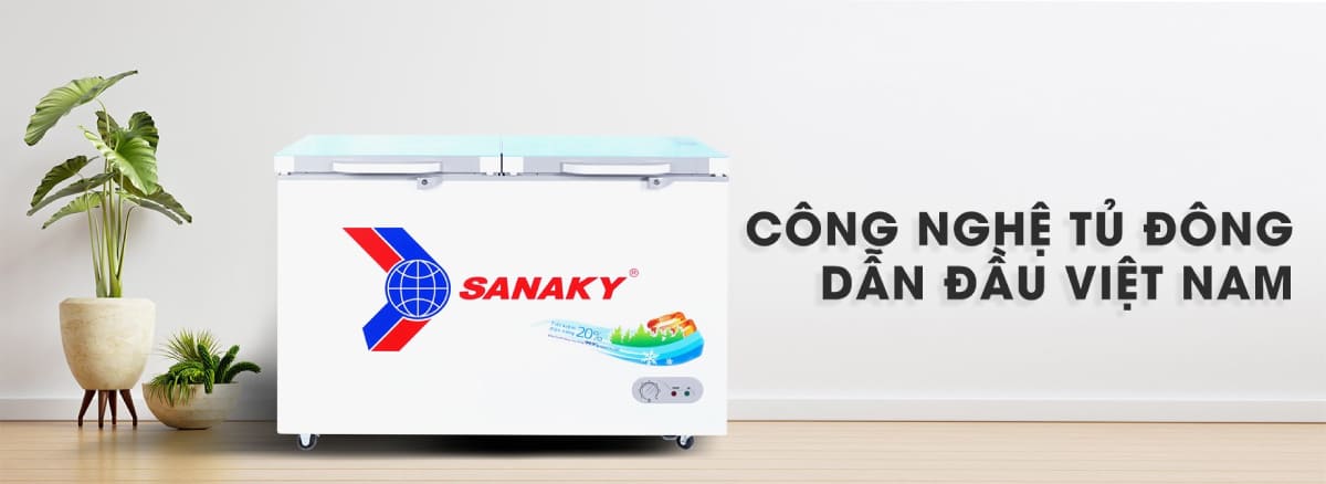 Tủ đông Sanaky được nhiều người tin dùng