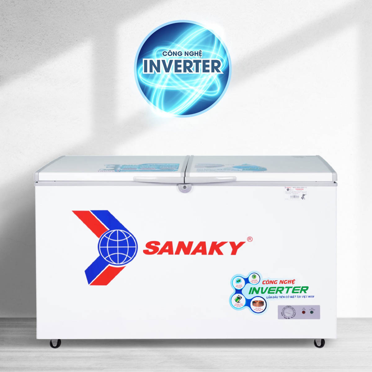 Tủ Đông Sanaky VH-3699A3 được tích hợp công nghệ Inverter tiết kiệm điện