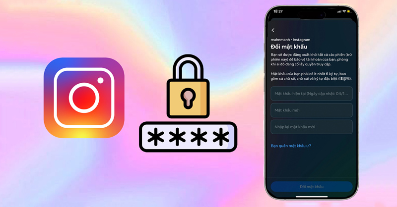 Đổi mật khẩu Instagram như thế nào