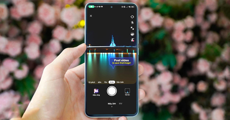 Hiệu ứng mở rộng ảnh AI trên TikTok