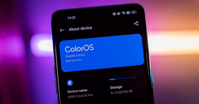 ColorOS là giao diện người dùng hoạt động dựa trên nền tảng Android