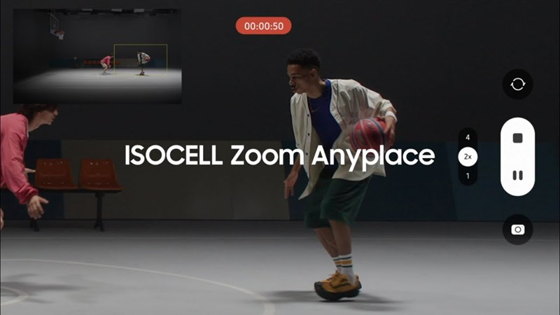 Công nghệ ISOCELL Zoom Anyplace giúp người dùng tự do sáng tạo