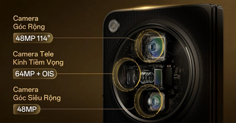 Hệ thống camera sắc nét của OPPO Find N3