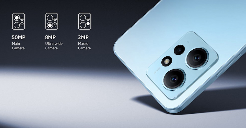 Xiaomi Redmi Note 12 được trang bị hệ thống camera ấn tượng