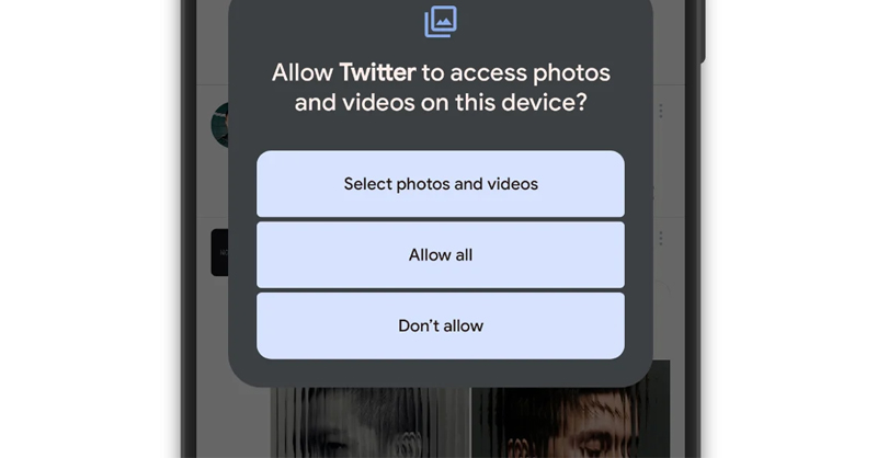 Android 14 cho phép ứng dụng chỉ truy cập video và hình ảnh được chọn