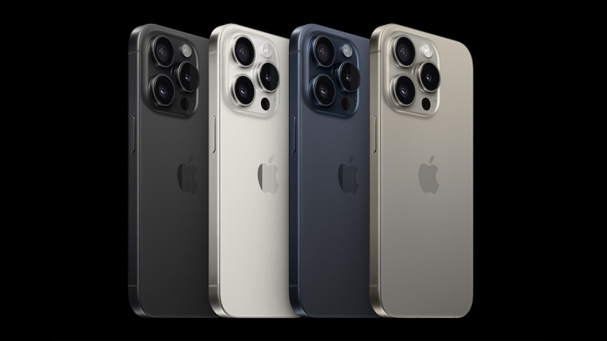 Bốn phiên bản màu thời thượng của iPhone 15 Pro Max