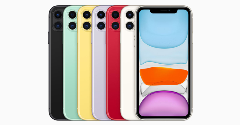 Các phiên bản màu sắc của iPhone 11