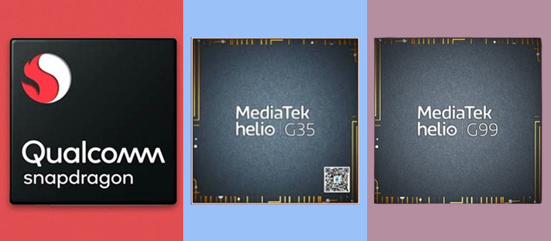 Chipset của Galaxy A05s, OPPO A57 và POCO M5