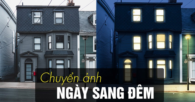 Chuyển ảnh từ ngày thành đêm giúp người dùng thỏa sức sáng tạo