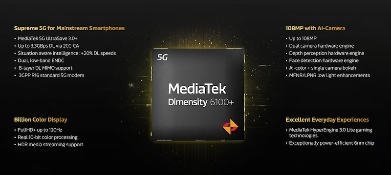 Đánh giá hiệu năng của chip MediaTek Dimensity 6100+