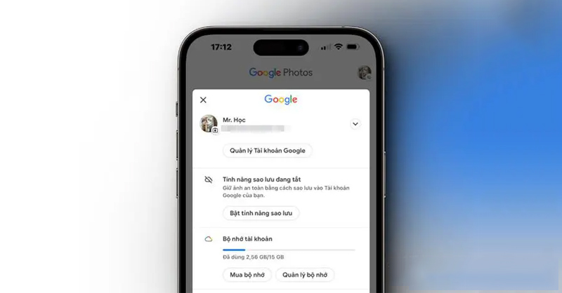 Dọn dẹp bộ nhớ Google Photos để tối ưu không gian lưu trữ cho ứng dụng