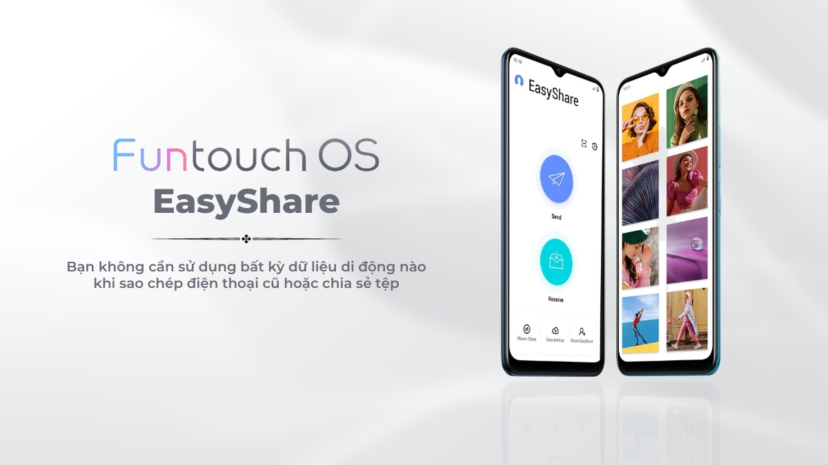 EasyShare cho phép người dùng chia sẻ dữ liệu nhanh chóng, dễ dàng