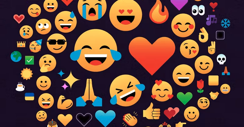 Emoji là các dạng hình ảnh, biểu tượng cảm xúc, vật thể thông thường