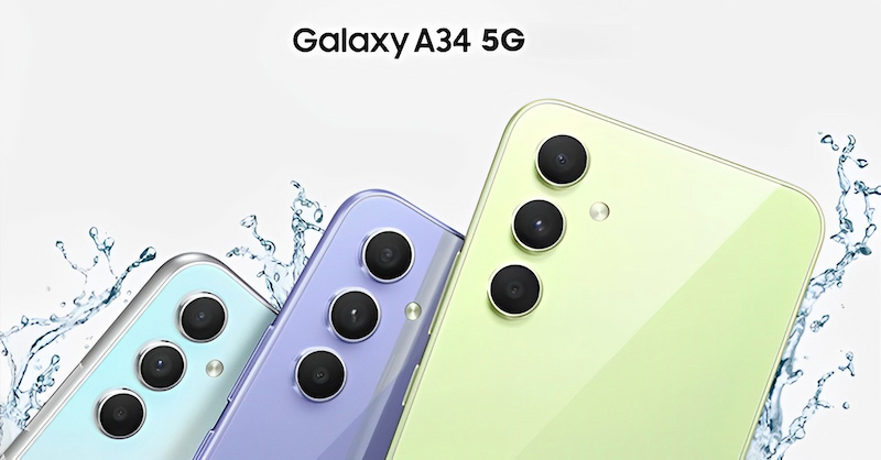 Galaxy A34 5G là sản phẩm nổi bật của phân khúc Smartphone tầm trung