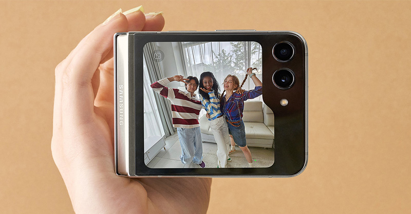 Galaxy Z Flip5 đem đến những tấm ảnh đẹp mắt cho người dùng