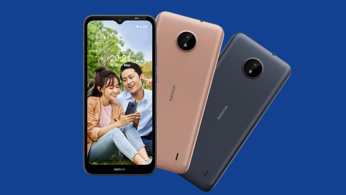 Hai phiên bản màu sắc của Nokia C20