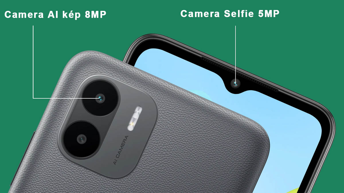 Hệ thống camera lý tưởng của Xiaomi Redmi A1 32GB