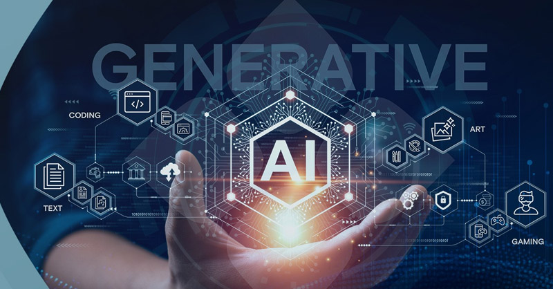 Mô hình Generative AI hoạt động dựa trên việc sử dụng mạng lưới thần kinh