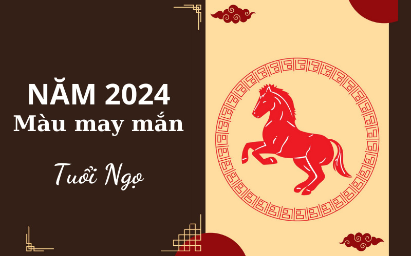 Năm 2024 tuổi Ngọ sẽ hợp với màu tím, đỏ và xanh nõn chuối